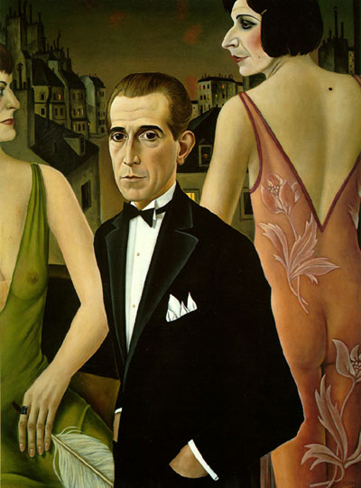 portrait by Christian Schad